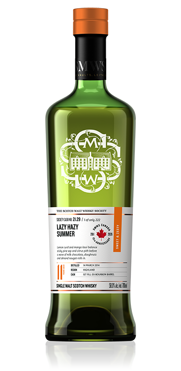 Bottle - Cask # 21.29*
